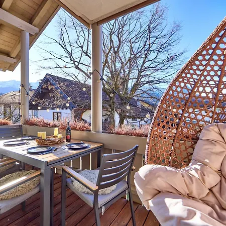 Alpine Luxus - Sauna, 3 Balkone & Bergblick * גרמיש-פרטנקירכן